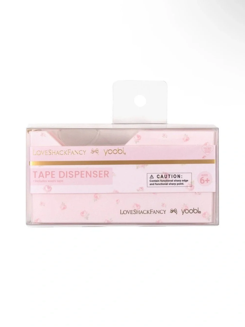 LoveShackFancy Floral Stapler and Tape Dispenser Set